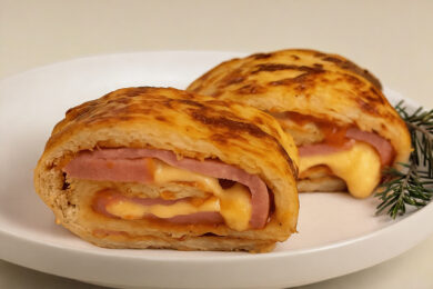 Рецепт дня: «Картопляний рулет із бужениною та сиром»