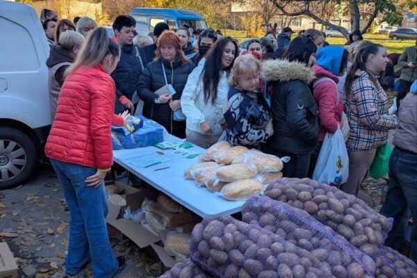 Гуманітарна допомога для місцевих і ВПО в Кривому Розі: можна отримати продукти
