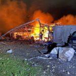 Масована нічна повітряна атака 7 листопада: удари по енергетиці, сталися масштабні пожежі – все, що відомо (фото, відео)