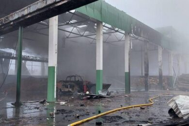 РФ вдарила дронами по першій в Україні великій ТЕЦ на біомасі (фото)