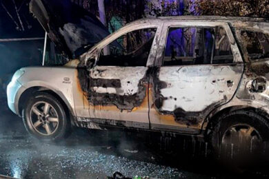 Хотів помститися новому обранцю колишньої – чоловік через ревнощі спалив авто викладача військового вишу у Києві