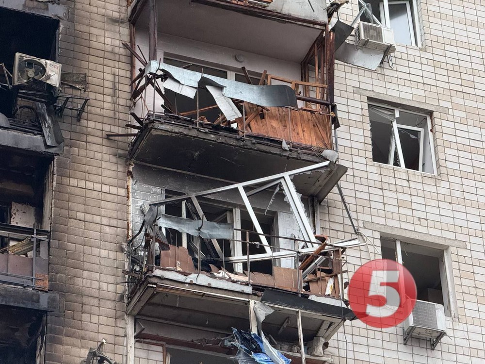 Фото наслідків атаки на Київщину