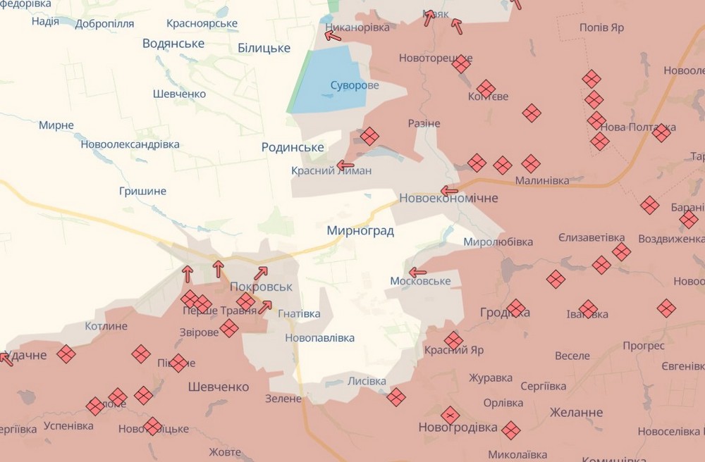Обстановка на фронті 4 листопада: ворог просунувся у Покровську, на Донеччині і Харківщині Обстановка на фронті 4 листопада: ворог просунувся у Покровську, на Донеччині і Харківщині