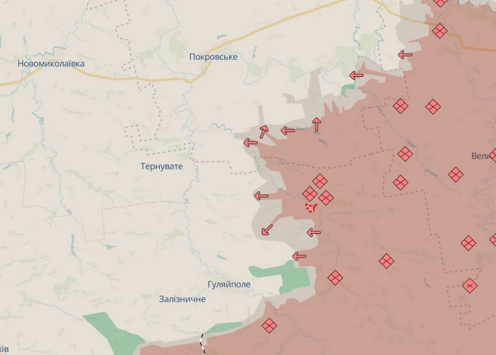 Обстановка на фронті 12 листопада: ворог окупував два населених пункти, просунувся ще біля 5, втратив 1000 солдатів за добу