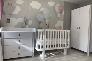 Скоро з’явиться малюк: готуємо дім до зустрічі 33 kimnata monako bilo sira