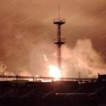 Понад 50 українських дронів атакували НПЗ у Нижньогородській області Росії  (фото. відео)