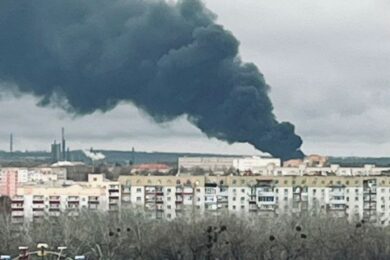 Після удару російського дрона Суми