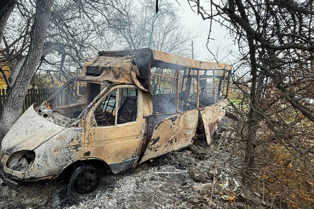 «Маршрутка вигоріла вщент» – ворожий дрон влучив у «Газель» у Краматорському районі, є поранені 1 «Маршрутка вигоріла вщент» – ворожий дрон влучив у «Газель» у Краматорському районі, є поранені