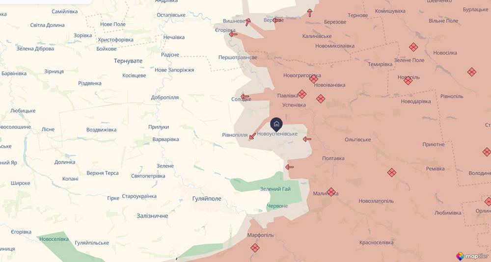 ЗСУ відійшли з позицій п’яти населених пунктів на Запорізькому напрямку - Сили оборони Півдня