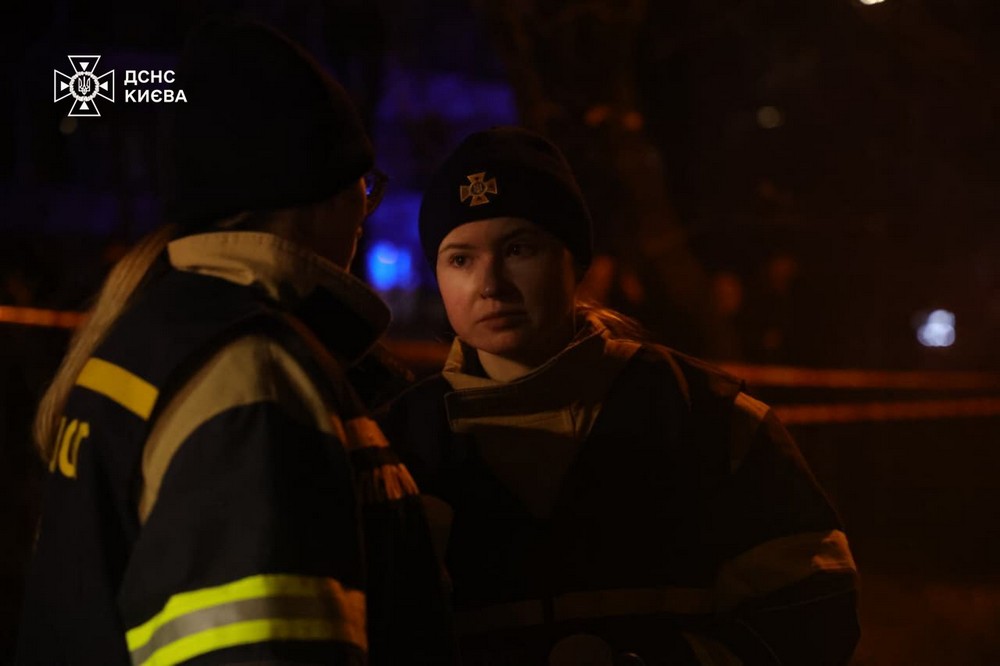 Фото наслідків ворожих атак на Київ і область