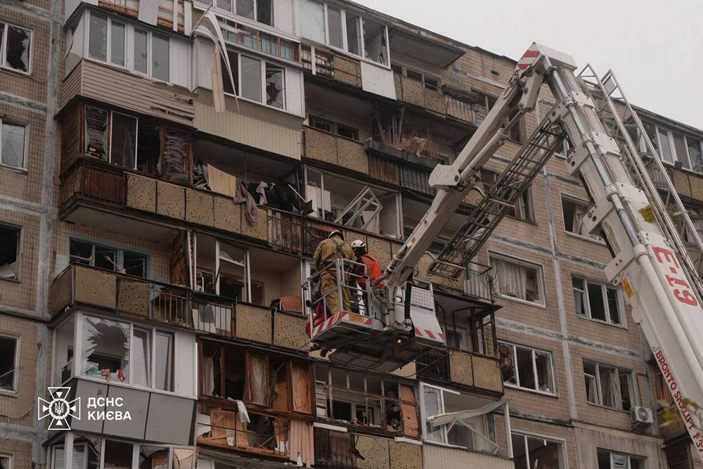 Фото наслідків атаки на Київщину