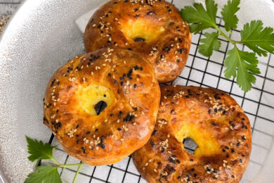 Рецепт дня: «Бейгли на сирному тісті»