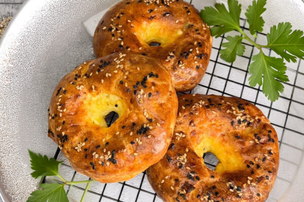 Бейгли на сирному тісті