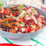 Салат з буряка та пекінської капусти без майонезу