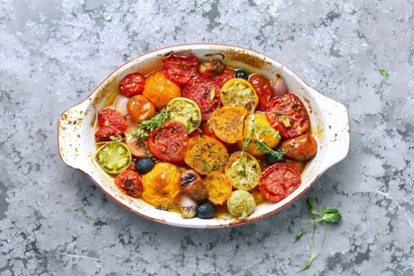 Рецепт дня: «Салат із запечених овочів» для ситної вечері