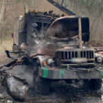 Окупанти ударом по вантажівці вбили двох чоловіків в Ізюмі