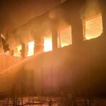 Нічна повітряна атака 16 грудня: удар по багатоповерхівці, згорів будинок культури, поранені люди і загинули корови, цілий регіон без світла – все, що відомо (фото, відео)