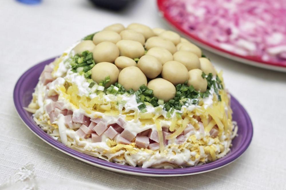 Рецепт дня: Салат «Грибна галявина» Рецепт дня: Салат «Грибна галявина»