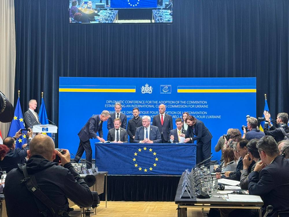 У Гаазі підписали конвенцію про створення Міжнародної комісії з виплати компенсацій Україні У Гаазі підписали конвенцію про створення Міжнародної комісії з виплати компенсацій Україні