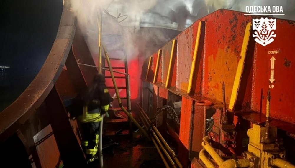 Ворожий дрон пошкодив ліванське судно з українською соєю в Одеському порту