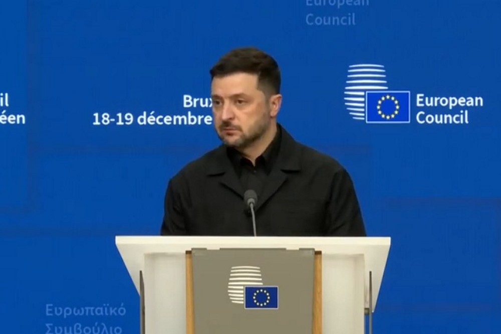 "путін не хоче зупиняти війну, але може це зробити під тиском Трампа" - заяви Зеленського у Брюсселі