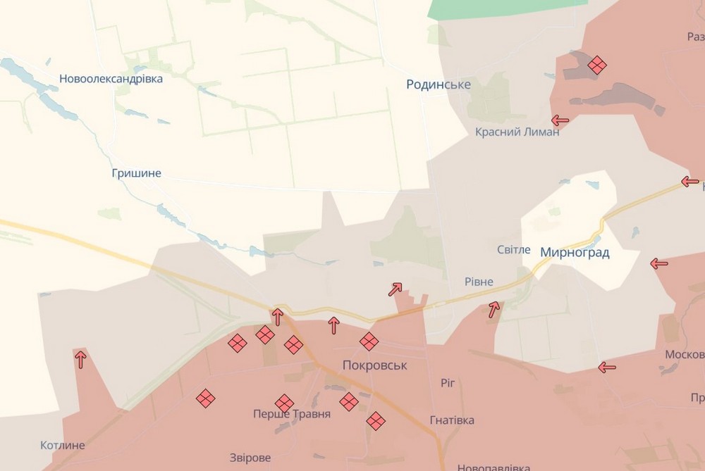 Обстановка на фронті 18 грудня: ворог просунувся у Покровську і ще на трьох ділянках, втратив 950 солдатів за добу Обстановка на фронті 18 грудня: ворог просунувся у Покровську і ще на трьох ділянках, втратив 950 солдатів за добу