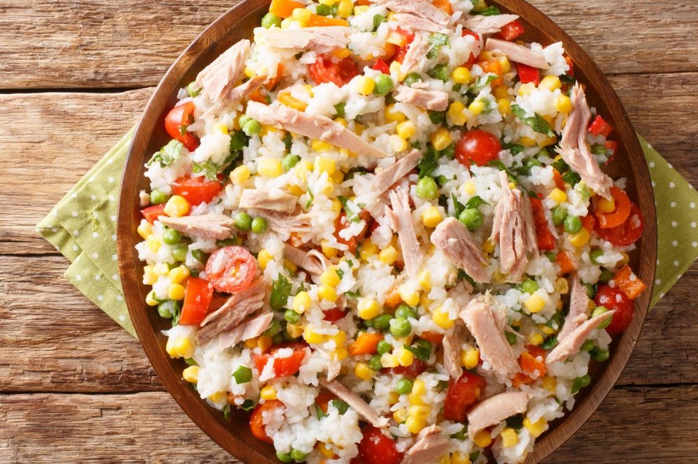 Рецепт дня: «Салат з тунцем, рисом і кукурудзою»0c65bfda435ff0f803c75b1b885b641f