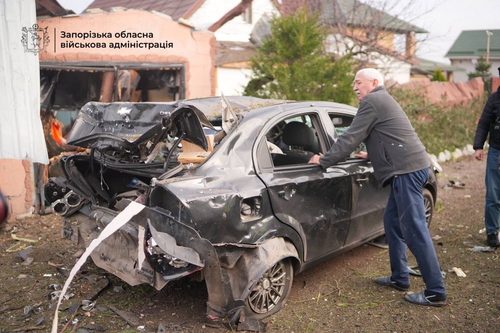 Ворог двічі вдарив по Запоріжжю