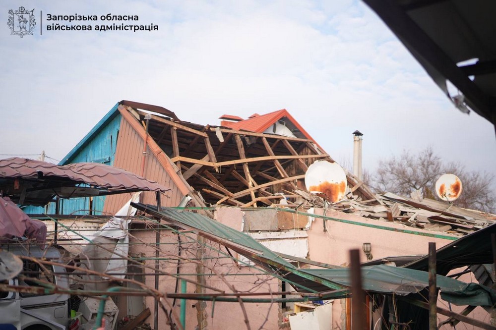 Ворог двічі вдарив по Запоріжжю