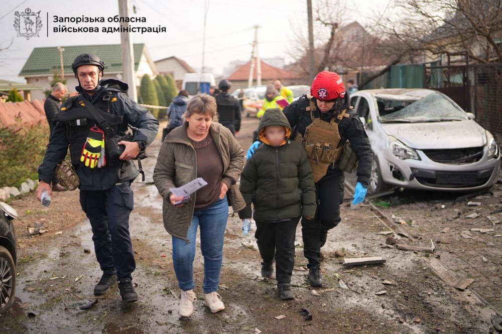 Ворог двічі вдарив по Запоріжжю
