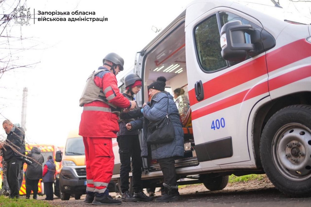 10 людей поранено внаслідок ворожих атак на Запоріжжя