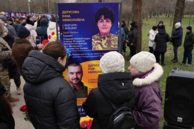 У Кривому Розі сьогодні відкрили вже шосту Алею Слави полеглим Захисникам (фото)