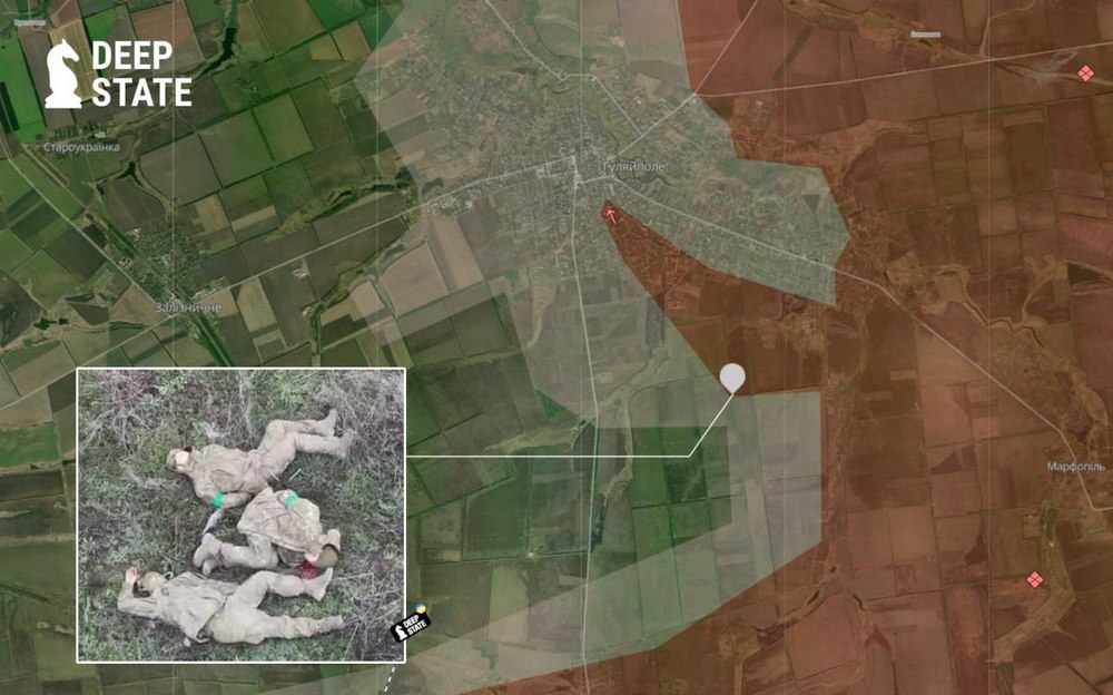 Росіяни розстріляли трьох українських військових поблизу Гуляйполя