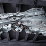 Мистецтво з руїн: український художник створив інсталяцію з уламків ТЕС (фото)