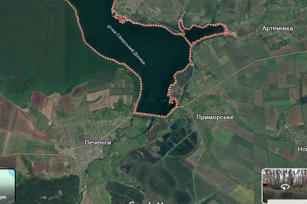 удар по Печенізькій дамбі удар по Печенізькій дамбі