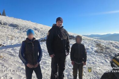 Майже три доби шукали у Карпатах двох неповнолітніх хлопчиків