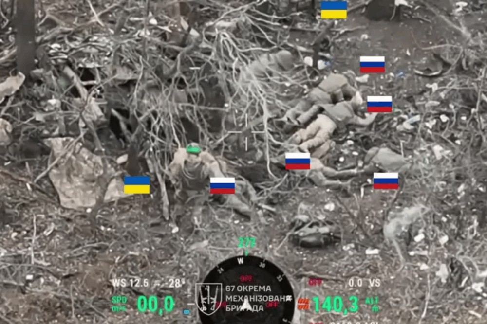 Двоє бійців 67 омбр взяли в полон шістьох російських військових на Дніпропетровщині (відео)
