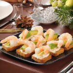 Рецепт дня: «Канапе з креветками»