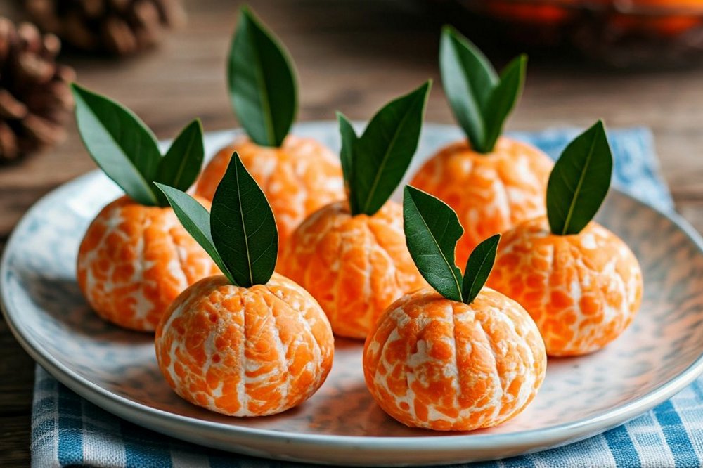 Рецепт дня: закуска «Мандаринки» Рецепт дня: закуска «Мандаринки»