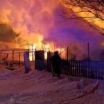 Нічна повітряна атака 31 січня: сталися пожежі, є руйнування – все, що відомо (фото, відео)