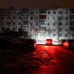 Блекаути у російських містах після