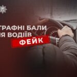 «Штрафні бали для водіїв з 2026 року – це фейк» – поліція