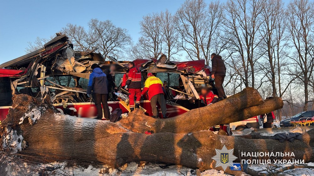 Моторошна ДТП на Львівщині 17 січня сталася з автобусом, який виконував міжнародний рейс.