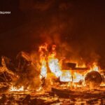 Масована нічна повітряна атака 13 січня: удари по «Новій пошті» і енергетиці, є загиблі і постраждалі – все, що відомо (фото, відео)