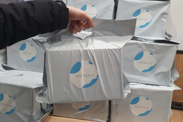 Гуманітарна допомога від БФ ANGELS13 поштою – можна отримати підгузки, взуття,