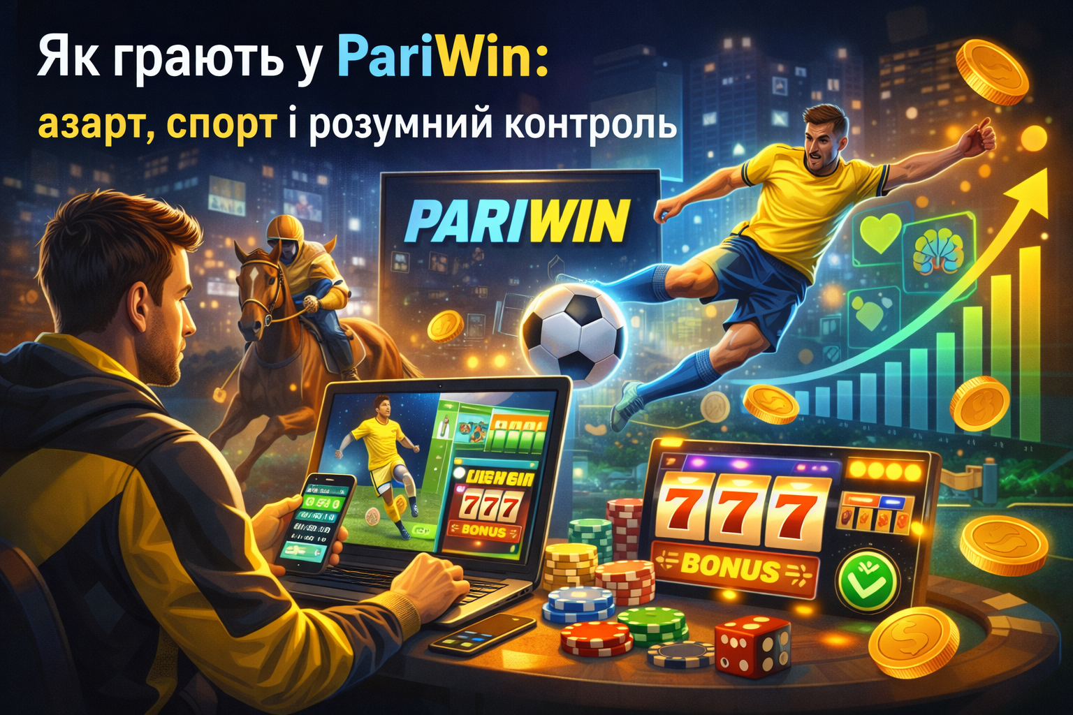 Як грають у PariWin: азарт, спорт і розумний контроль 1 1
