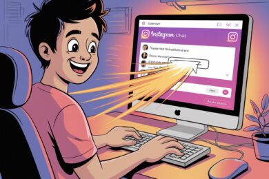 Как отправлять сообщения в Инстаграм с компьютера