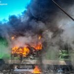 Ворог вдарив по залізничній станції на Сумщині і влучив в електропотяг