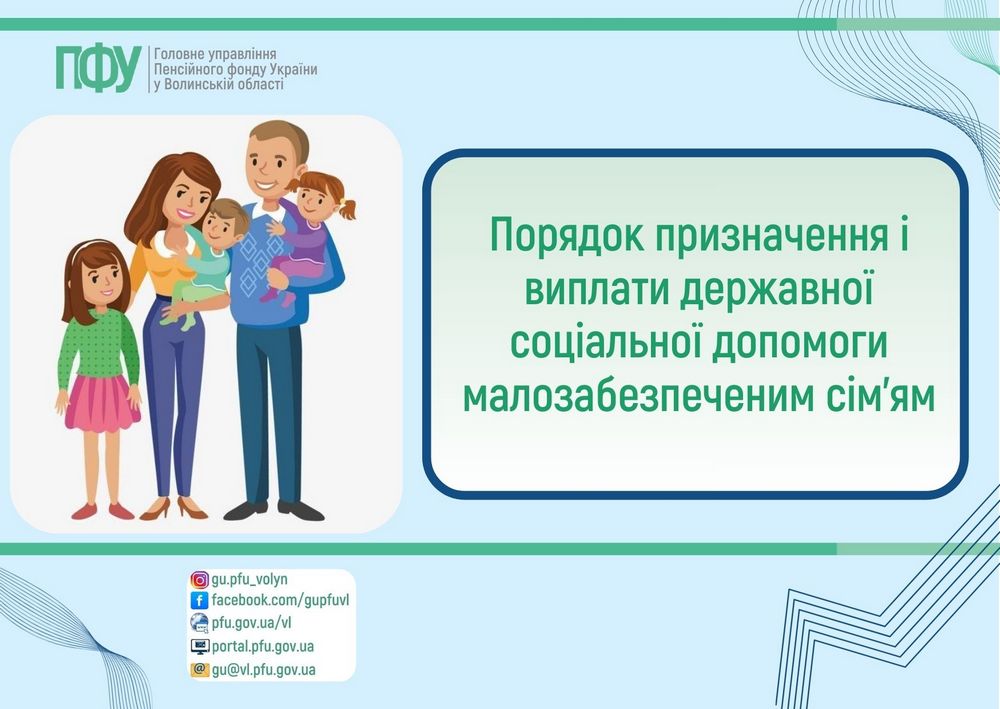 Державна  допомога для малозабезпечених: що важливо знати перед зверненням до ПФУ