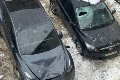 Якщо бурулька впала на авто з даху будинку: як отримати компенсацію